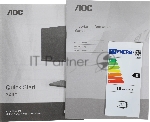 Монитор 24" AOC X24P10001 IPS 1920x1200, 60 Гц, 4 мс, 16:10, 300 кд/м², HDMI, DisplayPort, DVI, VGA, встроенные динамики, черный, вид 32