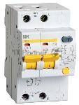 Выключатель автоматический дифференциального тока IEK MAD10-2-050-C-100 АД12 2Р 50А 100мА IEK