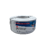 Провод соединительный ПВС Rexant 2x2,5 мм², длина 50 метров, ГОСТ 7399-97