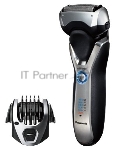Электробритва сетчатая Panasonic ES-RT77-S520 реж.эл.:3 питан.:аккум. серебристый/черный