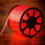Дюралайт LED, постоянное свечение (2W) - красный, 30 LED/м, бухта 100м