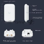 Точка доступа Wi-Fi Ubiquiti Swiss Army Knife Ultra 2.4+5 ГГц, 802.11ac, 2x2 MIMO, до 20 дБм, 1х 1Gb RJ45, до 200 клиентов, до 866.7 Мбит/с