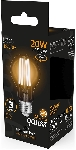 Лампа светодиодная Gauss Filament 102902120 20Вт цок.:E27 груша 220B св.свеч.бел.теп. (упак.:10шт), вид 2