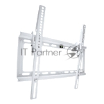 Крепеж Kromax IDEAL-4 new white, наст. для TV 22"-65", max 50 кг, 1 ст св., нак. 0°-10°, от ст. 23 мм, max VESA 400x400 мм.