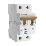 Автоматический выключатель Werkel 2P 50 A C 4,5 кА W902P504
