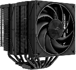 Кулер для процессора SAMA A60B черный, 2x120 мм, алюминий/медь, 800-2200 об/мин, 29 дБ, 4 pin PWM, 265 Вт, высота 156.5 мм