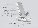 Док-станция WAVLINK Thunderbolt 4 Quad Display/96W Power Delivery Include 20V/11.5A Power Adapter/4xUSB3.0/3xThunderbolt 4/2xDP 4K 60HZ/2xHDMI 4K 60HZ/1xGigabit LAN/1xCombo Audio Jack/1xCardReader
