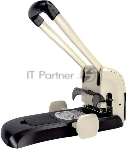 Дырокол Kw-Trio Lever-Tech HD 9556, до 200 листов, металл серый, отверстий: 2, с линейкой, вид 9