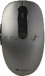 Мышь беспроводная Canyon MW-9 серый, 1600 dpi, радиоканал, Bluetooth, USB, кнопки - 6