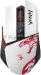 Мышь беспроводная A4Tech Bloody R36 Ultra черный/белый/красный, 12000dpi, USB, радиоканал, кнопки - 7