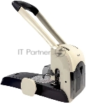 Дырокол Kw-Trio Lever-Tech HD 9556, до 200 листов, металл серый, отверстий: 2, с линейкой, вид 8