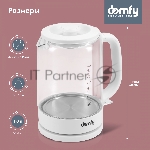 Чайник электрический Domfy DSW-EK304 1.7л. 2200Вт белый (корпус: стекло), вид 16