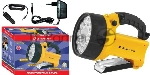 Фонарь UF3753LED (аккум 220В/12В жел. 11 LED; + галоген. 4В 2А-ч пласт. короб) Ultraflash 8311