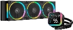 Система жидкостного охлаждения Deepcool LQ360 Ultra ARGb Soc-AM5/AM4/1200/1700/1851 черный 4-pin 38.71dB Al LCD 350W 1840gr Ret (R-LQ360-BKASMC-G-1)
