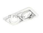 Комплект встраиваемого поворотного светильника Ambrella light XC7663080 SWH/FR белый песок/белый матовый MR16 GU5.3 (C7663, N7110)