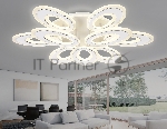 Потолочный светодиодный светильник FA8933/6+3 WH/CH белый/хром 255W 3000K-6400K 740*660*120 (ПДУ РАДИО 2.4G), вид 9