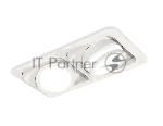 Комплект встраиваемого поворотного светильника Ambrella light XC7663081 SWH/FR белый песок/белый матовый MR16 GU5.3 (C7663, N7120)