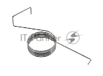 Пружина флажка датчика обходного лотка и выхода дуплекса Samsung/HP ML-1630/2850/3050/3471/SCX-4300/4824/4828 (6107-001164)