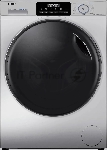 Стиральная машина Haier HWD70-BP14929S серебристый, загрузка фронтальная 7 кг, 4 кг - сушка, 1400 об/мин, класс: B