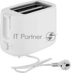 Тостер Starwind ST4107 белый, 750 Вт, 2 слота