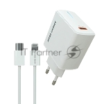 Сетевое зарядное устройство MORE CHOICE (4610196408922) NC60i, белый