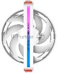Вентилятор для корпуса ALSEYE Φ12(DM12)-W AS.04.10.0002