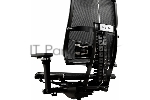 Кресло руководителя эргономичное Метта Yoga Spine Black Edition черный сиденье черный сетка с подголов. крестов.5-луч. металл хром, вид 10
