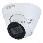 Уличная турельная IP-видеокамера DAHUA DH-IPC-HDW1431T1P-0360B-S6 4Мп, 1/2.9” CMOS, объектив 3.6мм, ИК-подсветка до 30м, IP67, корпус: металл, пластик