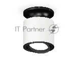 Светильник Ambrella Light XS7401081 SWH/PBK белый песок/черный полированный MR16 GU5.3 (N7926, C7401, N7002)