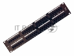 Патч-панель Rexant 19", 2U, 48 портов RJ-45, категория 5e, UTP неэкранированная, черная
