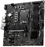 Материнская плата MSI PRO B760M-P DDR4, LGA 1700, Intel B760, 4xDDR4, 4xSATA, 2xM.2, 1xPCIe 4.0 x16, 2xPCIe 3.0 x1, 1xHDMI, 1xDP, 1xVGA, 1x1Gb LAN, 4xUSB-A 2.0, 1xUSB-A 3.2 Gen 1, 1xUSB-C 3.2 Gen 2, 3x3.5 мм, 7.1, mATX