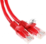 Патч-корд Premier PP12-3M/R 1000Гбит/с UTP 4 пары cat.5E CCA molded 3м красный RJ-45 (m)-RJ-45 (m)