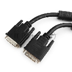 Кабель DVI-D single link Gembird/Cablexpert, 19M/19M, 1.8м, черный, экран, феррит.кольца, пакет (CC-DVI-BK-6)
