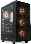 Компьютерный корпус HSPD M510, Mesh Mid Tower, черный, TG, 0.5 SPCC, 4x120мм ARGB ATX, mATX, mITX 180/280/160мм 1x2.5", 1x3.5", 7xPCI 2xUSB-A 3.0 517x277x418мм