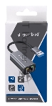 Сетевой адаптер Ethernet Gembird NIC-U13, USB 3.0 - 2.5 Gigabit Ethernet adapter, алюминий, RTL8156B