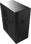 Корпус ПК без блока питания/ Case MSI PRO SHIELD M100P, Midi-Tower, 1x80мм, 2xUSB 3.2, 2xUSB 2.0, mATX, mITX Black