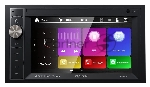 Автомагнитола Prology MPV-120, 2 DIN, 6.2", Bluetooth, USB Type-A, AUX, пульт ДУ