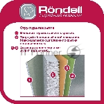 Сотейник Rondell Modern RDA-1724, 28 см, с крышкой, черный, вид 24