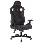 Кресло Knight OUTRIDER черный, экокожа, 120 кг, механизм качания