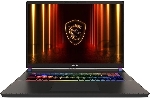 Ноутбук без сумки MSI Vector 17 HX A2XWJG Ultra9 275HX 17" 16:10 QHD+(2560 x 1600)240Hz DDR5 32Gb (16Gbx2),1Tb SSD, NV RTX 5090 (24Gb GDDR7),90Whr,3kg,1y,Dos,Gray