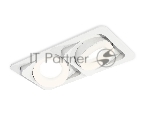 Комплект встраиваемого поворотного светильника Ambrella light XC7663084 SWH/FR белый песок/белый матовый MR16 GU5.3 (C7663, N7165)