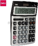 Калькулятор бухгалтерский Deli E39265 серый 16-разр., вид 12