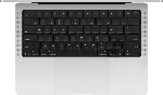 Ноутбук Apple MacBook Pro A3426/14.2"/IPS/Apple M5 Pro 15 core/24Gb/1Tb SSD/Apple 16 core GPU/macOS/серебристый/1.6kg, вид 2