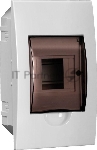 Бокс ЩРВ-П-4 мод. встраив. пластик IP41 GENERICA IEK MKP12-V-04-41-G