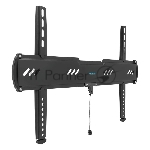 Кронштейн для телевизора Kromax Ultra Slim-100, 32"-90", макс. 55кг, настенный, фиксированный черный
