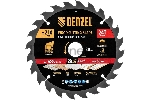 Пильный диск по дереву Denzel ф210 х 30 мм, 24 зубьев 733487