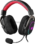 Гарнитура Redragon Zeus X чёрный, проводная, USB, подсветка