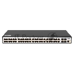 Коммутатор SNR SNR-S2985G-48T, 48×1 Гбит/с + 4×1 Гбит/с SFP, управляемый