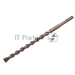 Бур по бетону Denzel двойная спираль, Cobalt W-tip, 14x260 мм, SDS PLUS