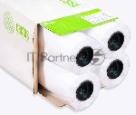 Бумага Cactus Eco CS-LFP80-610457E-4 24"(A1) 610мм-45.7м/80г/м2 CIE155% универсальная (упак.:4рул)